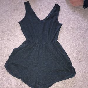 BDG Navy Blue Tank-Top Romper